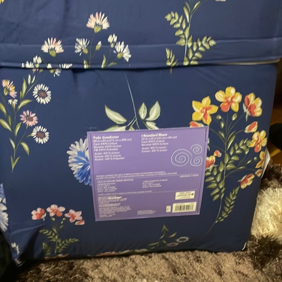 Cotton comforter set twin size - Picture 2 of 8